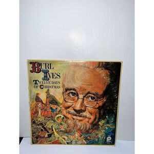 Burl Ives Twelve Days Of Christmas 12” 33 LP Vinyl. Pickwick Records